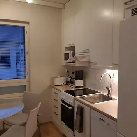Apartamento Pieni Moderni Saunallinen Kaksio Keskustan Laehellae